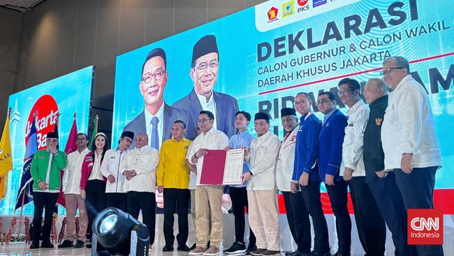 Koalisi besar pengusung Ridwan Kamil-Suswono membikin kesempatan PDIP dan Anies Baswedan tertutup untuk maju di Pilkada Jakarta 2024.