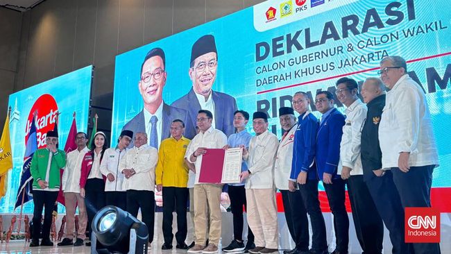 RK offends Anies and Ahok after he is officially promoted as Jakarta Governor Candidate