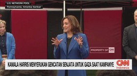 VIDEO: Kamala Harris Serukan Gencatan Senjata untuk Gaza Saat Kampanye