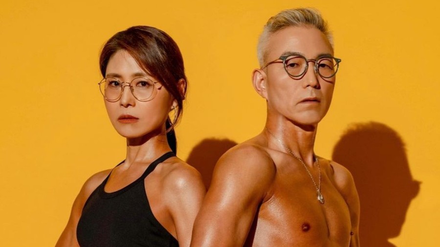Kang Changdong dan Kim Sunok Kang Changdong dan Kim Sunok.