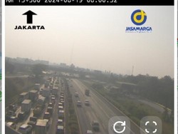 Lalin Tol Janger Arah Tomang Macet dari Km 16-Km 4 Imbas Mobil Kecelakaan