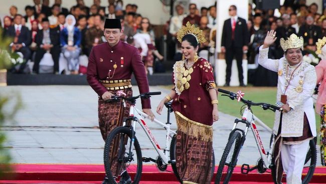 7 Pictures of Best Traditional Dress Winner at IKN’s 79th Indonesian Independence Day Ceremony, Ada Annisa Pohan