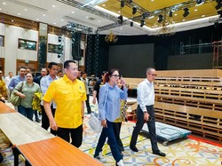 Bamsoet & Plt Ketum Tinjau Kesiapan Rapimnas dan Munas XI Partai Golkar