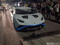 Identitas Lamborghini Huracan yang Tabrak Pemulung hingga Tewas