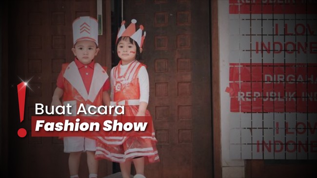 Bak Desainer Profesional, Sus Rini Rancang Kostum 17-an Rayyanza