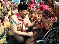 Pesan AKBP Adhitya Panji Saat Peringati HUT Pramuka di Malang