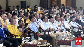 Gibran Muncul di Deklarasi Ridwan Kamil-Suswono Maju Pilkada Jakarta