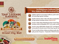 Sedap! Langganan IndiHome di Festival Tjap Legende Berhadiah Makan Gratis