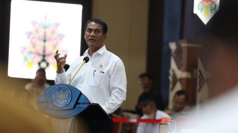 Menteri Pertanian (Mentan) Andi Amran Sulaiman menyebut Provinsi Kalimantan Tengah (Kalteng)