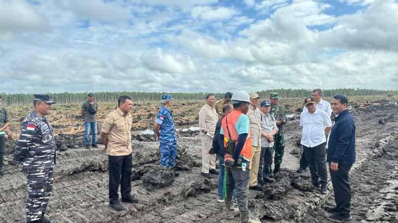 Menteri Pertanian,Andi Amran Sulaiman menegaskan komitmen mewujudkan Merauke sebagai lumbung pangan dunia