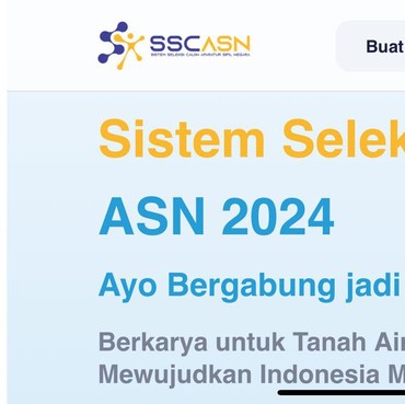 Situs Pendaftaran CPNS 2024 Error, Ini Penjelasannya