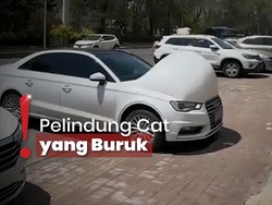 Cuaca Panas Ekstrem di China Sebabkan Deretan Mobil 'Hamil'