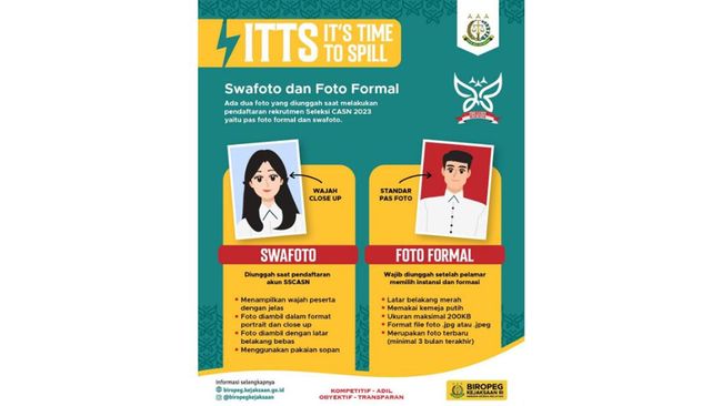 Ketentuan dan contoh pas foto CPNS 2024 ini perlu diketahui agar terhindar dari diskualifikasi dan lolos ke tahap seleksi administrasi.