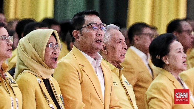 Ridwan Kamil berjanji bakal mencintai klub Persija Jakarta usai dideklarasikan sebagai bakal calon gubernur Jakarta 2024 oleh Koalisi Indonesia Maju (KIM) plus