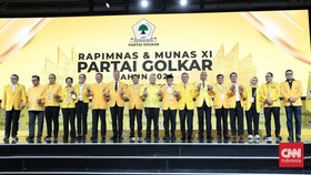 FOTO: Pembukaan Rapimnas Golkar Usai Airlangga Mundur dari Kursi Ketum