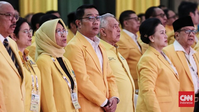 Elite Golkar buka bunyi soal penggeledahan rumah kadernya nan juga Eks Gubernur Jabar Ridwan Kamil (RK) oleh KPK mengenai kasus BJB.