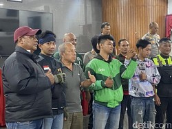 Bentrok Ojol Vs Sopir Angkot di Sukabumi Berakhir Damai