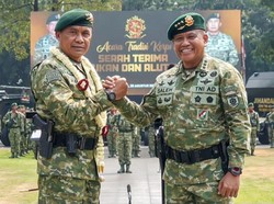 Mayjen TNI Mohamad Hasan Resmi Jabat Pangkostrad