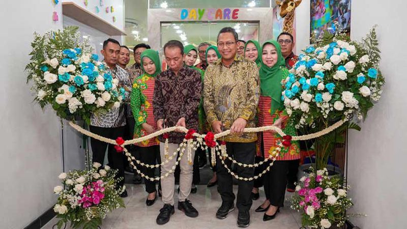 PT Pegadaian meresmikan layanan Daycare Pegadaian bagi para pekerja yang memiliki bayi ataupun anak-anak kecil di Kantor Pegadaian Kenari