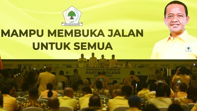 Ketua Umum terpilih Partai Golkar Bahlil Lahadalia membuka kesempatan dirinya menganulir calon kepala wilayah nan direkomendasikan Airlangga Hartarto.