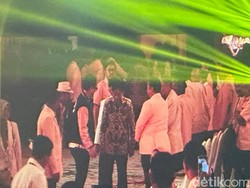 Momen Prabowo-Gibran Hadiri Penutupan Munas Golkar