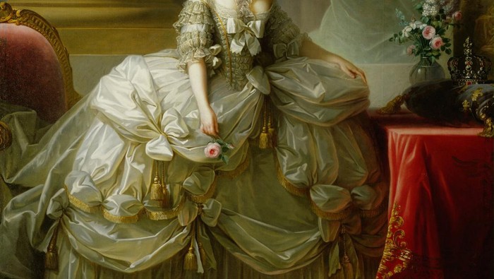 AUSTRIA - CIRCA 1778: Marie Antoinette, Archduchess of Austria, Queen of France, Daughter of Maria Theresia. Canvas by Elisabeth-Louise Vigee-Le Brun. (Photo by Imagno/Getty Images) [Marie Antoinette, Erzherzogin von Oesterreich, Koenigin von Frankreich (1755-1793), Tochter von Maria Theresia Joseph, 1778. Gemaelde von Elisabeth-Louise Vigee-Le Brun]