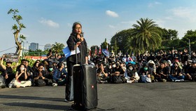 FOTO: Gemuruh Aksi Kamisan di Depan Istana