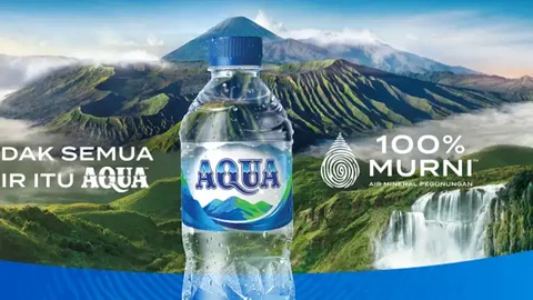 Ini Pemilik Aqua, Air Mineral Kemasan Pertama dan Paling Populer di Indonesia!