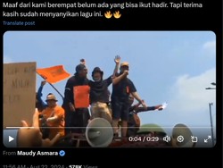 Reaksi Bene Dion Lagu Agak Laen Dinyanyikan saat Demo
