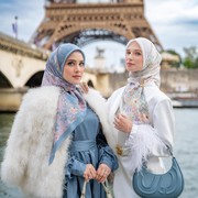 Chic Bak Emily in Paris, Buttonscarves Rilis Scarf The Parisian 2.0 Series