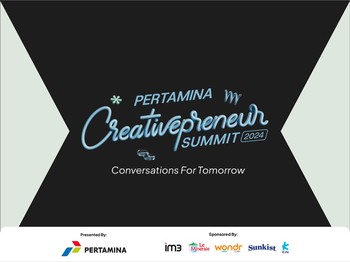 Siapkan Diri Kamu untuk Datang ke Pertamina Creativepreneur Summit 2024