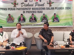 Polisi Gandeng Mahasiswa Cegah Hoaks-Bahas Pilkada Damai di Riau