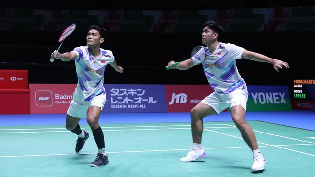 Strategi Jitu Fikri/Daniel Pecundangi Lawan, Melaju ke Perempat Final Japan Open