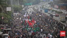 'Jalan Tikus' Buat Hindari Macet Demo RUU Pilkada di Gedung DPR RI