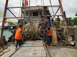 KKP Tangkap Kapal Maling Ikan asal Vietnam di Perairan Natuna