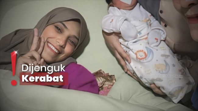 Nadya Mustika Melahirkan Anak Kedua, Wajah Bayi Masih Ditutup Stiker