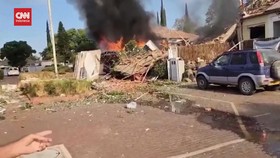 VIDEO: Roket Hizbullah Serang Perkampungan Warga Israel
