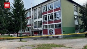 VIDEO: Penembakan di Sekolah Menengah Atas Bosnia, 3 Staf Tewas