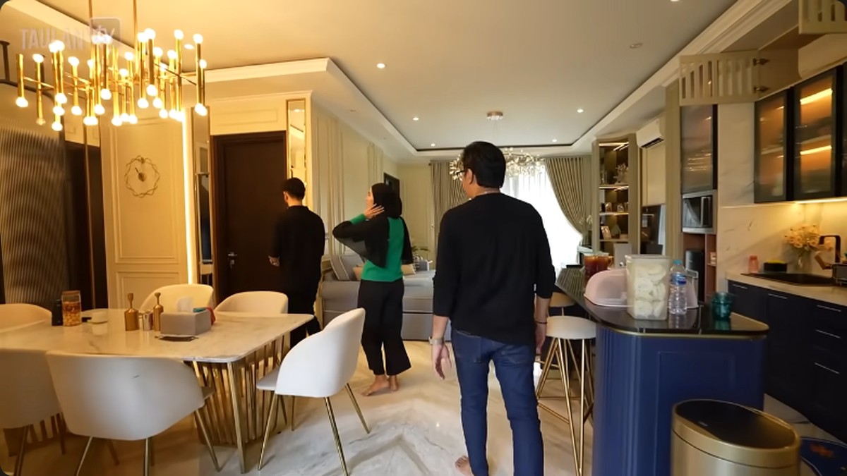 Dapur rumah Syahnaz dan Jeje
