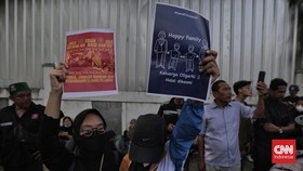 FOTO: Demo Kawal Putusan MK di KPU