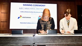 Kolaborasi Pertamina dan JICA Dorong Transisi Energi di AZEC 2024