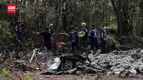 VIDEO: Pesawat Jatuh di Thailand, 9 Penumpang Tewas