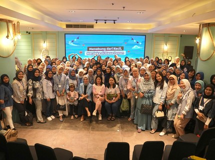 7 Potret Keseruan Talkshow HaiBunda Squad x J TRUST Bank, Para Bunda Antusias Bertanya ke Pakar