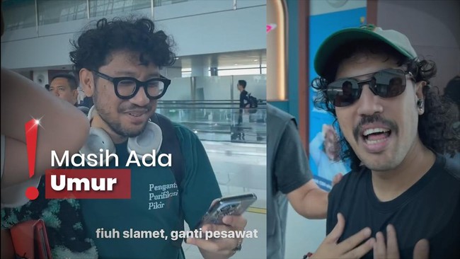Kunto Aji Unggah Video Tangki Pesawat Bocor: Nyawa Gue Diselamatkan