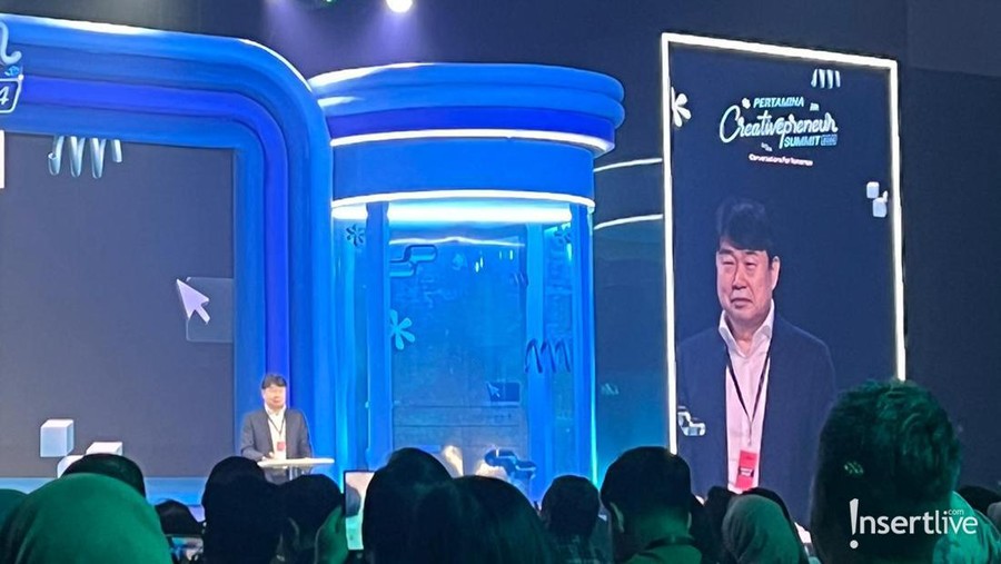 Lee Sang Baek hadiri Creativepreneur Summit 2024