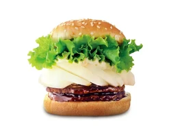 Unik! Gerai Ini Sajikan Burger Isi Buah Pir yang Juicy
