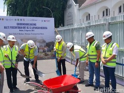 Pembangunan Halte BRT Mebidang di Medan Dimulai
