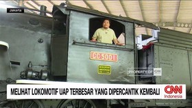 VIDEO: Melihat Lokomotif Uap Terbesar Yang Dipercantik Kembali