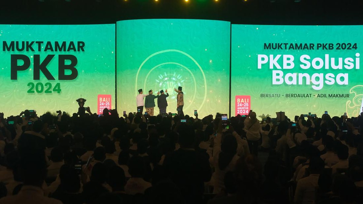FOTO: Muktamar PKB Pilih Cak Imin Jadi Ketua Umum Lagi