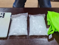 Pengedar Sabu di Rohil Ngumpet di Toilet saat Dibekuk Polisi